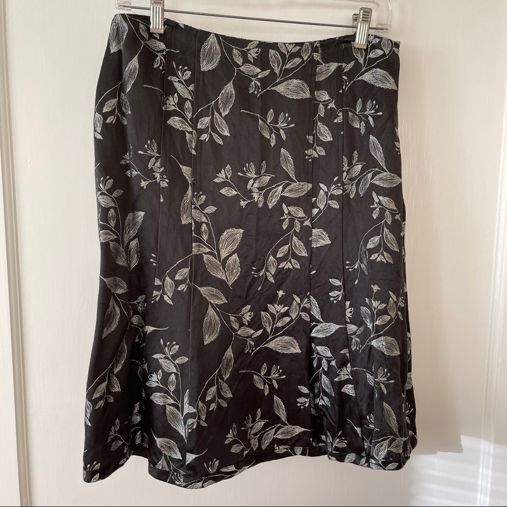Sigrid Olsen floral skirt